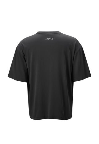 Mens Panther-Light Vintage T-Shirt - Black
