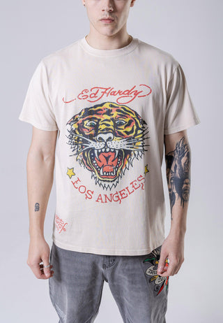 Mens Tiger-Vintage Roar T-Shirt - Ercu