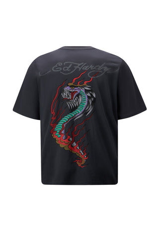 Mens Venom-Crawl-Back T-Shirt - Black